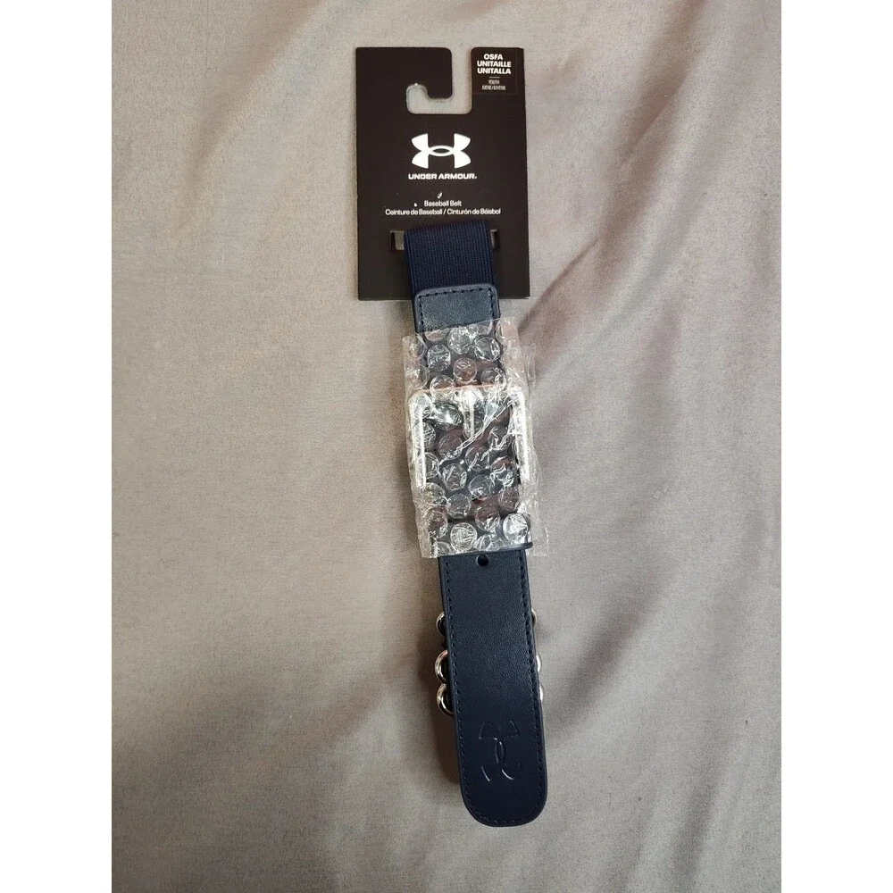 Youth Under Armour Baseball Belt Navy Adjustable